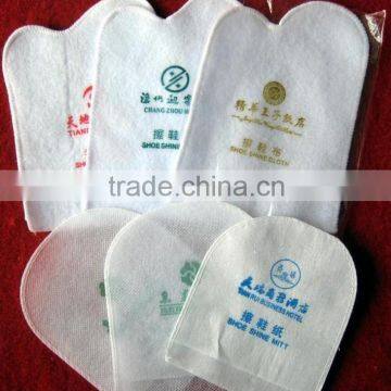 Best Seller Hotel Disposable Shoe Shine Cloth with Customized Logo