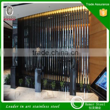 Modern House Decorative Pressed Gate Designs Stainless Steel Metal Baseboard