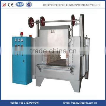 Metal box type chamber electric resistance furnace