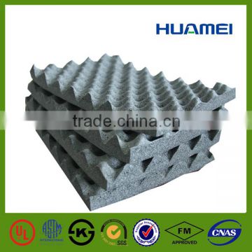 Black Sound Absorbing Rubber Foam Insulation board