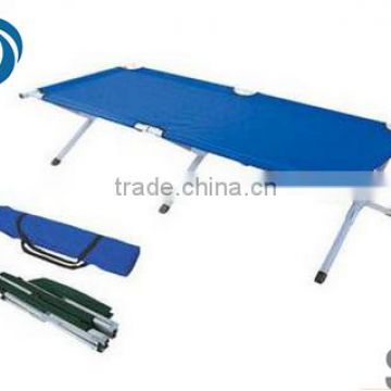 Lightweight aluminum folding camping cot