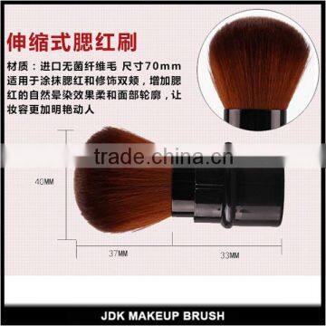Retractable Portable Blush Brush Cosmetic Powder Brush Super Soft Hair Cosmetic Tool photo-4