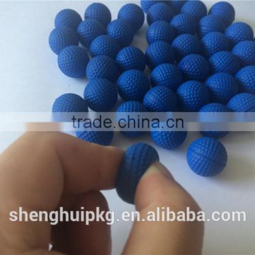 Colorful 2g Weight 2.3cm/0.9 inch PU Foam Rival Round Ball Rival Round Bullet Ball Toy Gun Bullet Balls