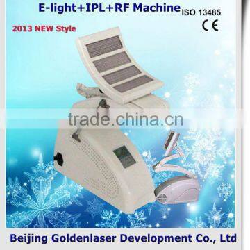 Fine Lines Removal 2013 Cheapest Price Beauty Equipment E-light+IPL+RF Machine Cavitation Slimming Combined Rf Function Breast Lifting Up