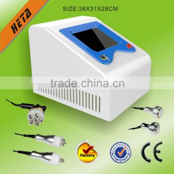 Guangzhou HETA Cellulite reduction Tripolar RF radio frequency vacuum cavitation machine