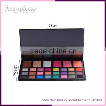 Professional Women Beauty Cosmetic Set makeup eyeshadow 30 Color Eye shadow & Blush makeup Palette Kit