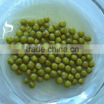 canned green peas