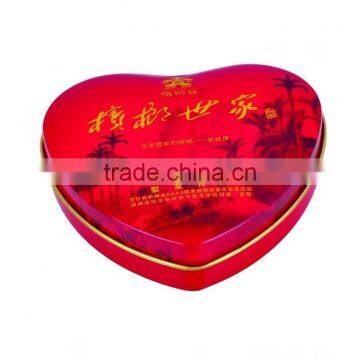 High Quality Heart Shape Candy Tin Box photo-2