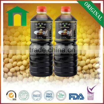 Chinese Natural Brewing Premium Japanese Soy Sauce Seafoods 1000ml