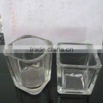 300ml Glass Wax Empty Jar High Quality Glass Candle Holder for Sale