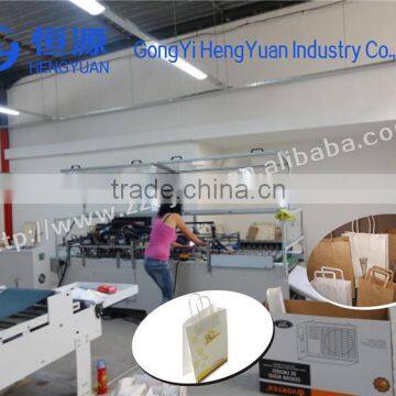 2016 hot selling sheet feeding paper bag making machine with good quality