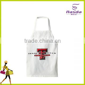 white nonwoven apron design cooking apron