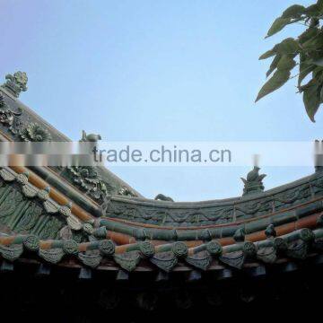 Chinese glazed Muslim Mosque roofing tiles