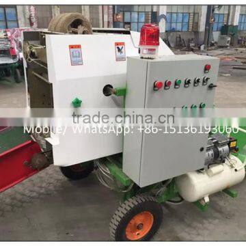 Factory Supply Automatic Mini Round Grass Hay Baler Machine for Sale photo-4