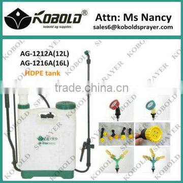 (AG-1216A) KOBOLD 16L agriculture sprayer,15L knapsack hand jet sprayer