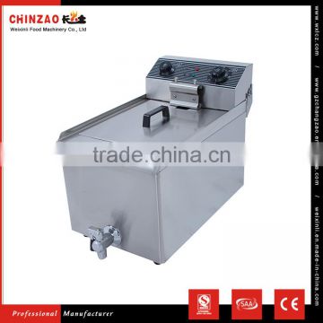 Professional Stainless Steel Chips Deep Frying Machine From China