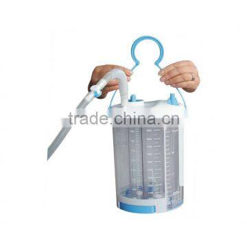 for hospital and medical with CE certifcate 2000ml Chest drainage bottle