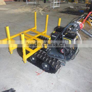 All terrain mini transporter retractable mini dumper guardrail