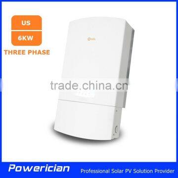 US Standard On Grid Solar Inverter 6kw Three Phase Inverter String Inverter