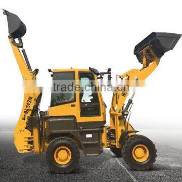 2015 New design compact backhoe loader with Euro III Engine 36.8kw