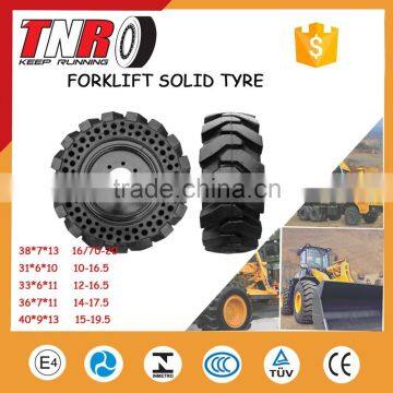 Solid Tire 33x6-11 for Skid Steer photo-3