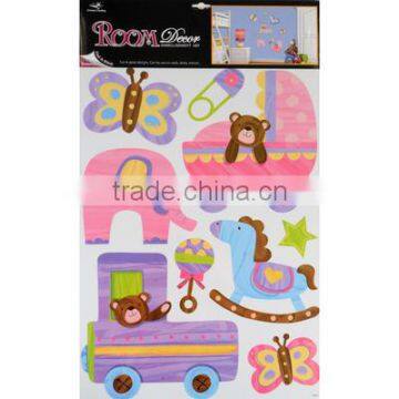 2 x Fantastic Removable Baby Wall Bedroom Room Stickers - Baby Toys Design