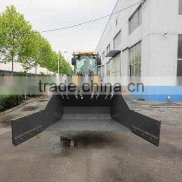 Neue EVERUN Brand ER06 CE Geprueft Schneeraeumung Hoflader Mit Schneeschild/Schneepflug photo-6