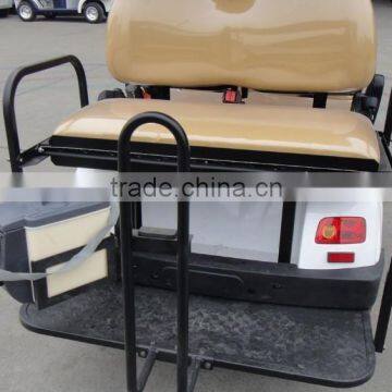 Six Seats Electric Golf Car With Two Rear Facing Flip-flop Seats photo-4