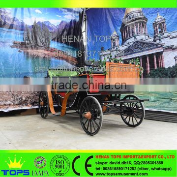 HENAN TOPS Park classic horse carriage MC-04 for sale