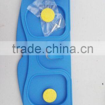 China Factory Sale the Hot Household Bathroom Plastic Hook With Viscose
