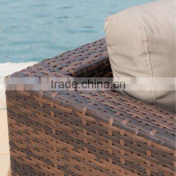 Flexible Combination Rattan Handcraft Outdoor Patio Used Sectional Sofas photo-4