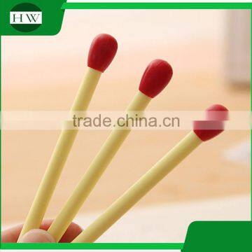Promotional Cheap Funny School Office Stationery Mini Plastic Match Roller Ball Point Pen photo-3