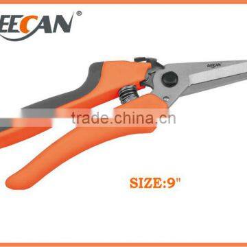 High carbon steel pruning shears for cutting tree