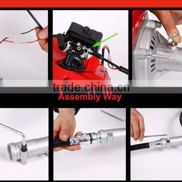 GX35 4Stroke GX35 35.8CC China Wholesale Gas Powered Flexible Shaft Brush Cutte photo-4