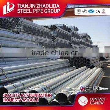 ASTM A53 GR A B ERW Hot Products ! Q195-q235 Pre Galvanized Round Steel Pipe With High Quality photo-6