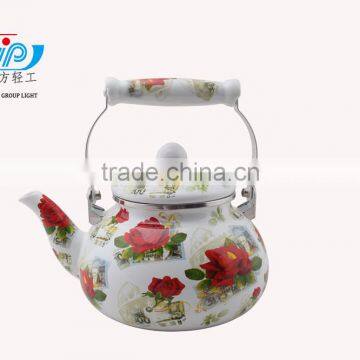 ENAMEL KETTLE FLAT 2.5L