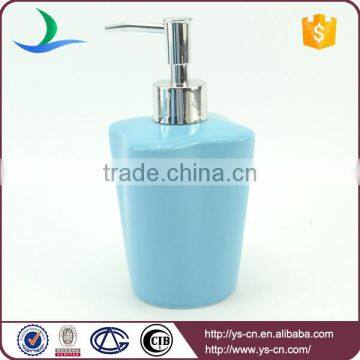 YSb40160-02 4 Pcs Unique Shape Ceramic Bathroom Set Blue,bathroom Set photo-2