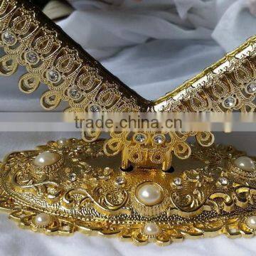 Decorative Gold Metal Frame Mirror for Islam Muslin photo-2