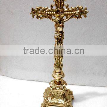 Brass Cross, Crucifix ~ Juese cross