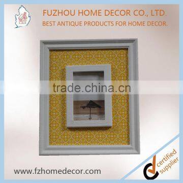 Wholesale Good Quality Wooden Photo Frame With Colorful Printing Paper for Home Decoration photo-5