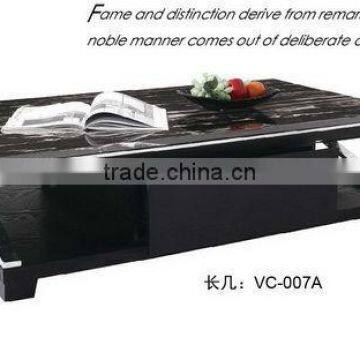 VC-007A Manufacturer Tempered Glass tea table