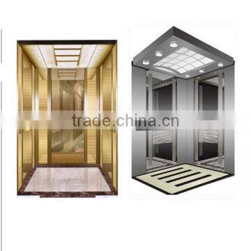 Color Coating Etching Decorative Stainless Steel Elevator Cabin photo-4