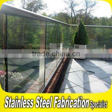 Customed 304 Stainless Steel Modern Designs Prices Railings for Balconies