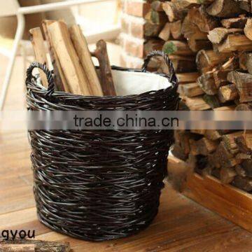 rattan laundry basket washing laundry hamper