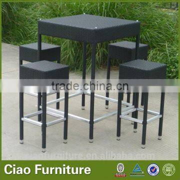 4 Seaters High End Outdoor Rattan Bar Furniture photo-2