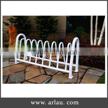 Arlau shopping mall steel bicycle display rack
