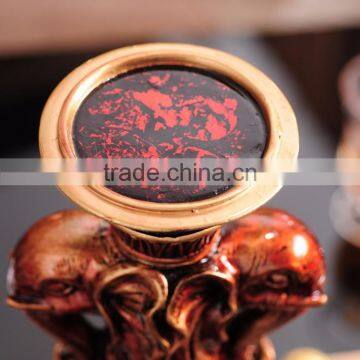 Custom Baby Welcome Ceremony Gift Elephant Candle Holder photo-4