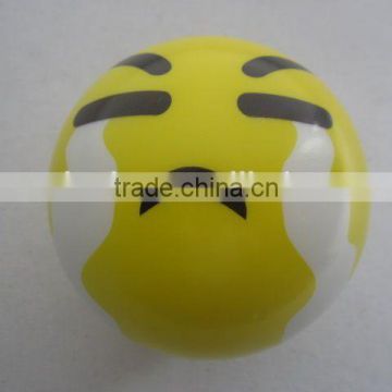 Hot selling PU emoji toy ball