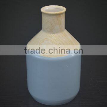 hot sale ceramic flower vase bottle for home decoration