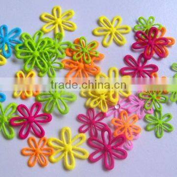 Express Hot Sale New Products Handmade Eco Friendly Fabric Decoration Die Cut Felt Flower Shapes Made in China photo-4